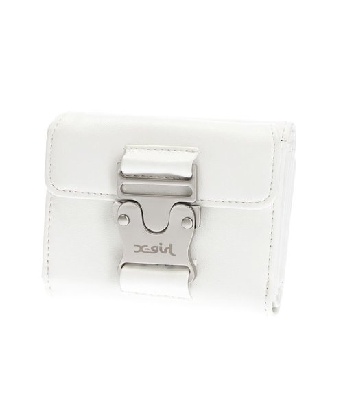 MOTIF BUCKLE MINI WALLET