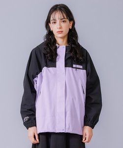 BACK LOGO BICOLOR MOUNTAIN PARKA