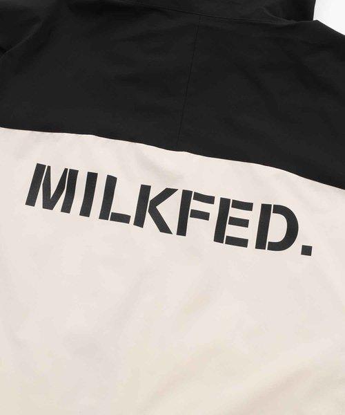 BACK LOGO BICOLOR MOUNTAIN PARKA | MILKFED.（ミルクフェド）の通販