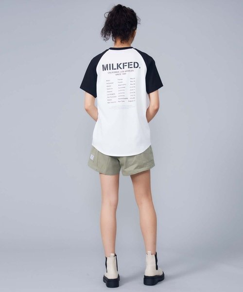 STENCIL LOGO RAGLAN TOP | MILKFED.（ミルクフェド）の通販 - &mall