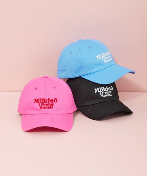 I PREFER SWEET MILKFED. CAP | MILKFED.（ミルクフェド）の通販 - &mall