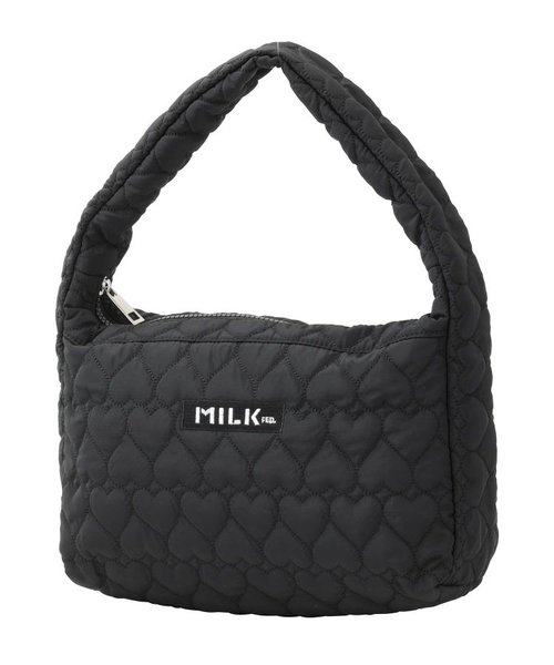 HEART QUILTED HANDBAG