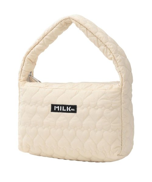 HEART QUILTED HANDBAG