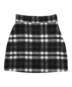 PLAID MINI SKIRT