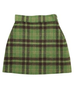 PLAID MINI SKIRT