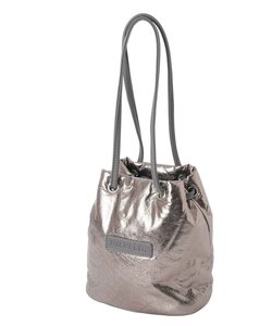 METALLIC DRAWSTRING BAG