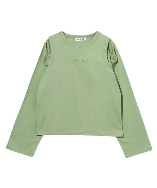 OPEN SHOULDER L/S TOP