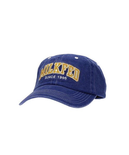 WASHED COLLEGE LOGO CAP