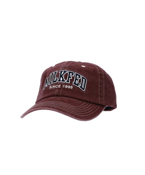 WASHED COLLEGE LOGO CAP