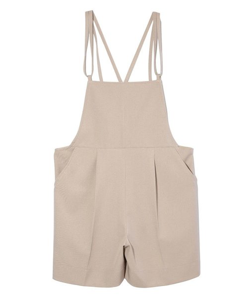 DOUBLE STRAP SHORT OVERALLS