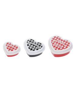 GINGHAM FOOD CONTAINER SET