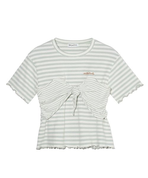 RIBBON S/S TOP