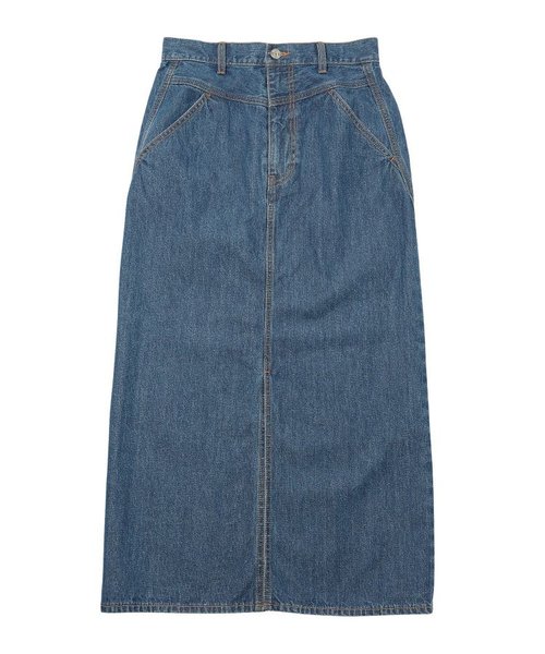 DENIM LONG SKIRT