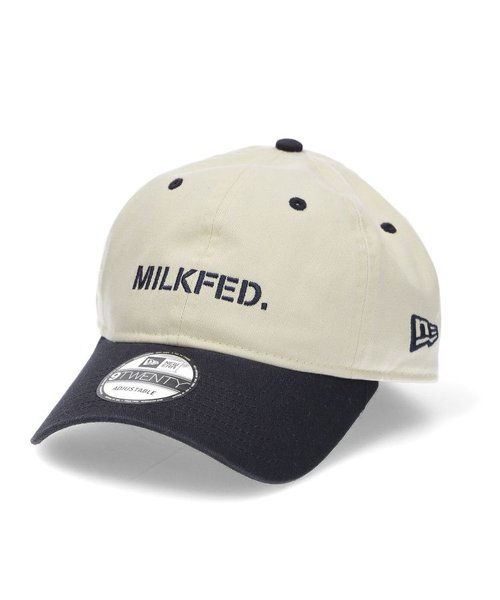 MILKFED.xNEW ERA STENCIL LOGO CAP