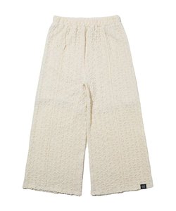 KNIT LACE PANTS