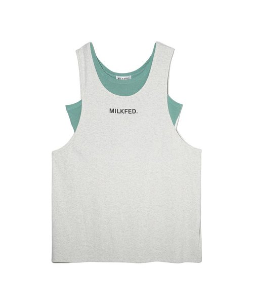 LAYERED LOGO TANK TOP