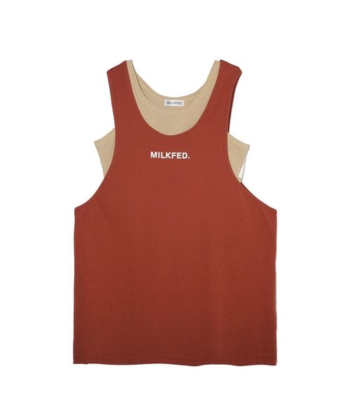 LAYERED LOGO TANK TOP