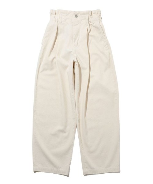 WIDE TUCK PANTS