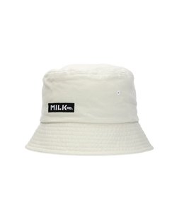 EMBROIDERRED BAR LOGO BUCKET HAT