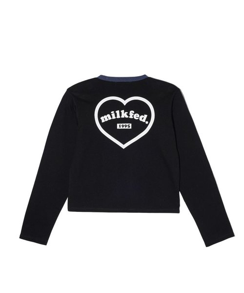 ROUNDED HEART LOGO L/S TOP