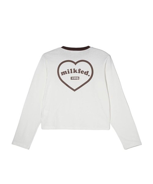 ROUNDED HEART LOGO L/S TOP
