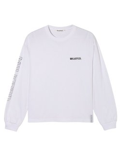 STENCIL LOGO BASIC L/S TEE