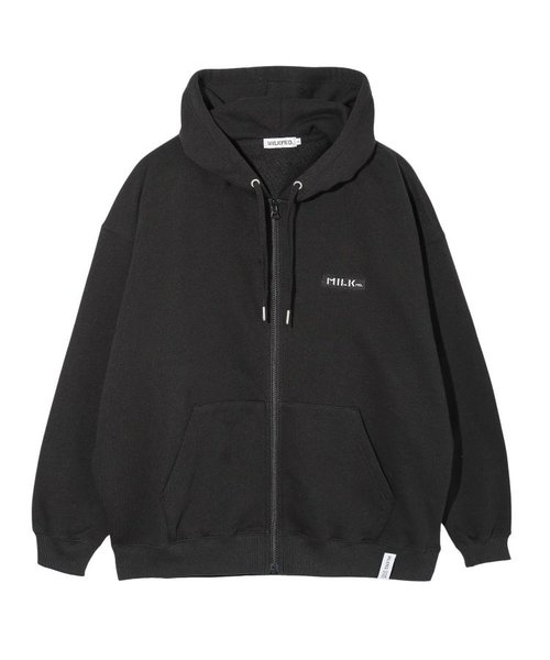 BAR LOGO ZIP UP HOODIE