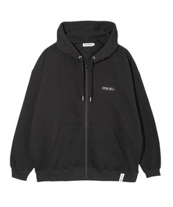 BAR LOGO ZIP UP HOODIE