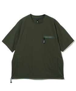 ACTIVE WOVEN S/S TEE