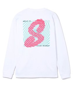 SPIRAL S PRINT L/S TEE