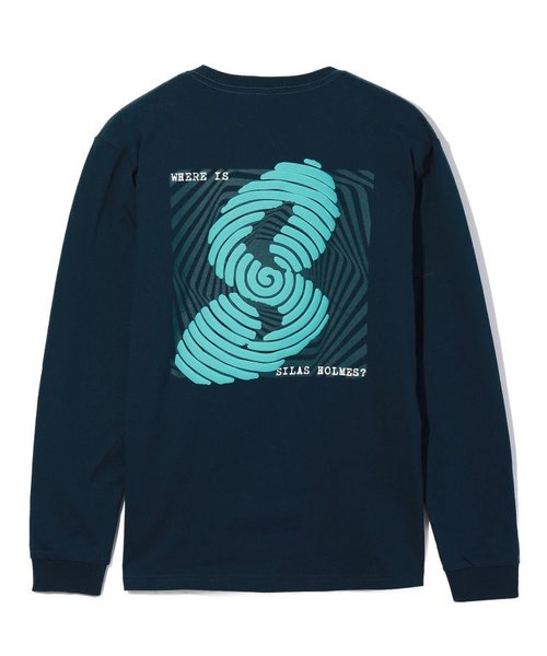 SPIRAL S PRINT L/S TEE