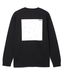 SPUTTERING SQUARE LOGO PRINT L/S TEE