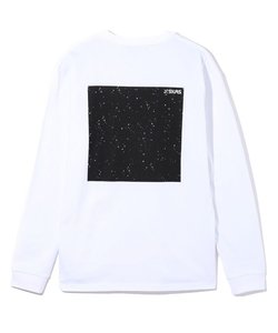 SPUTTERING SQUARE LOGO PRINT L/S TEE