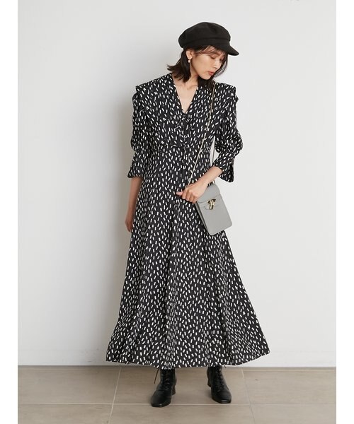 ビッグカラークラシカルワンピース Snidel スナイデル の通販 Mall