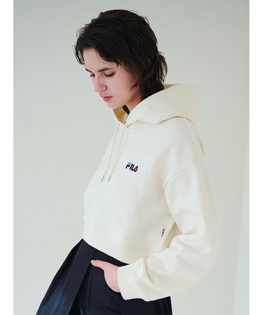 SNIDEL|FILA】ORGANICSショートパーカー | SNIDEL（スナイデル）の通販