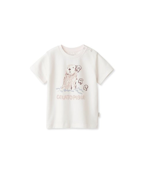 BABY】ラッコワンポイントTシャツ gelato pique（ジェラートピケ）の通販 mall