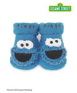 【SESAME STREET】【BABY】クッキーモンスターソックス