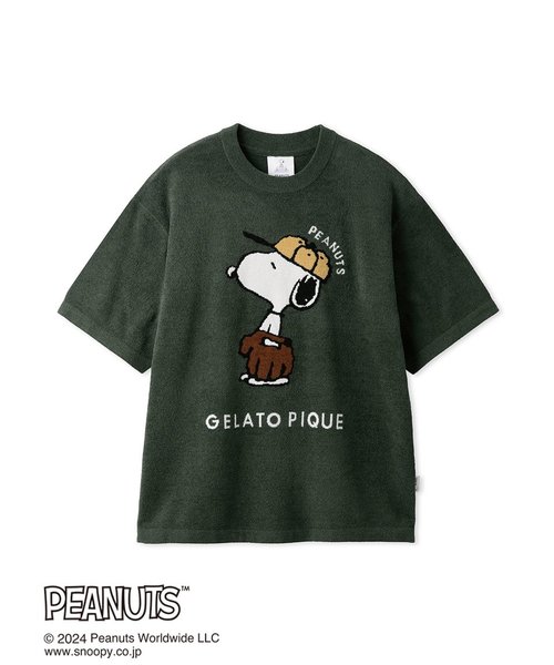 PEANUTS】【HOMME】BASEBALL ジャガードプルオーバー | gelato pique