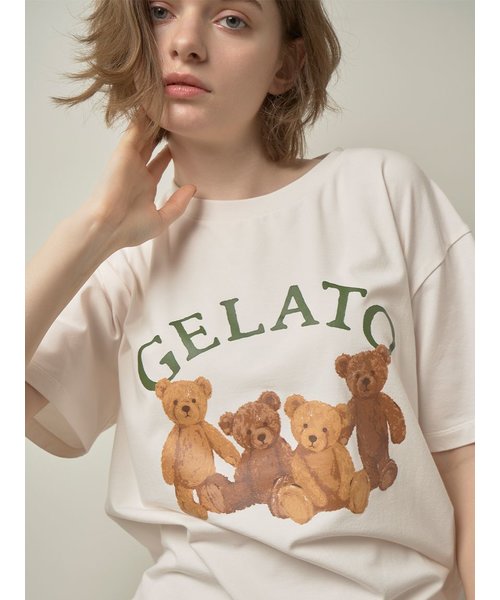 ベアワンポイントTシャツ | gelato pique（ジェラートピケ）の通販 - u0026mall
