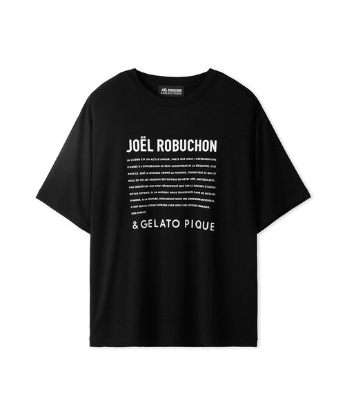 JOEL ROBUCHON】【HOMME】レーヨンロゴTシャツ | gelato pique 