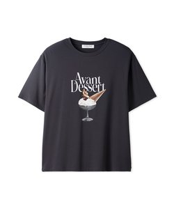 【HOMME】COOLレーヨンデザートロゴTシャツ