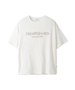 【HOMME】メッセージワンポイントロゴTシャツ
