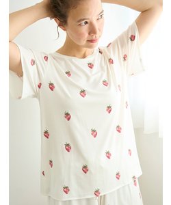 ストロベリー柄Tシャツ