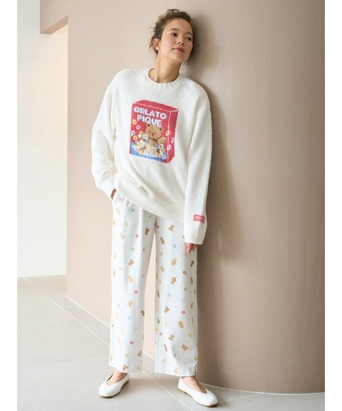 ジェラートピケ ミッフィー 総柄シャツ ロングパンツ Dick Bruna