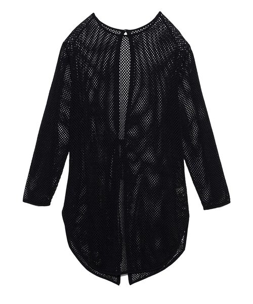 バックオープンメッシュニット Lily Brown リリーブラウン の通販 Mall