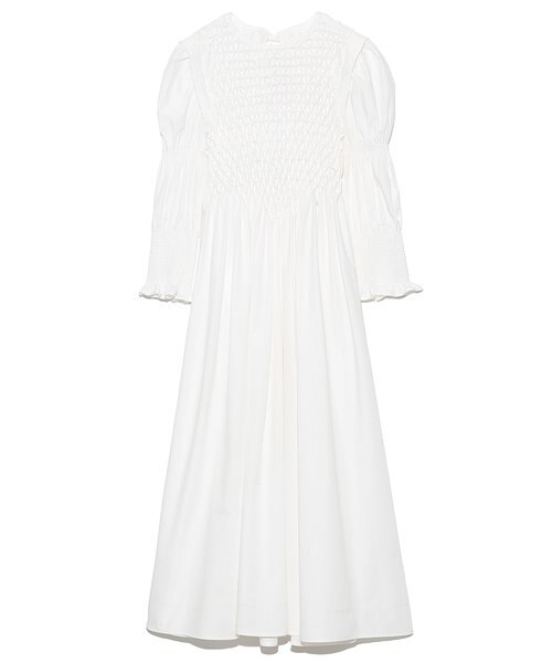 スモッキングワンピース Lily Brown リリーブラウン の通販 Mall