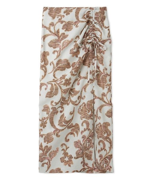 ドロストフラワータイトスカート | LILY BROWN(リリーブラウン)の