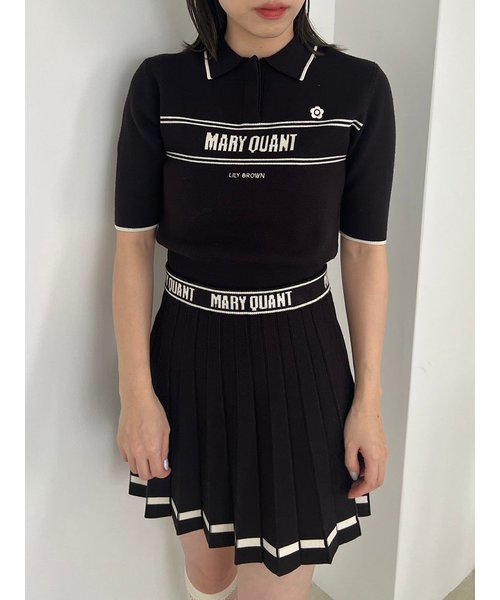 【LILY BROWN×MARY QUANT】ポロニットプルオーバー