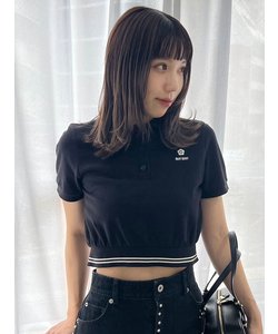 【LILY BROWN×MARY QUANT】クロップドリボンポロシャツ