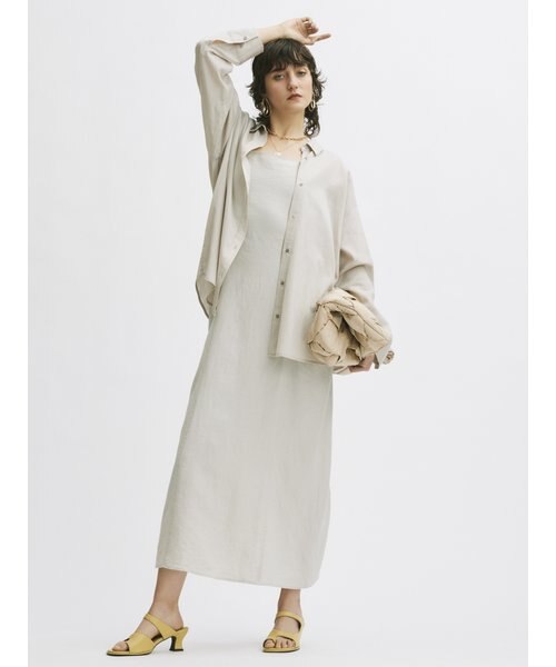 フレンチリネンキャミワンピース Mila Owen ミラオーウェン の通販 Mall